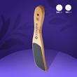 Pilă pedichiură din lemn îndoită STALEKS Beauty & Care 10/2 Pilă pedichiură din lemn îndoită STALEKS Beauty & Care 10/2