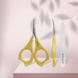 Set pentru bebeluși foarfecă + pilă de unghii Staleks Beauty & Care 10/6 Set pentru bebeluși foarfecă + pilă de unghii Staleks Beauty & Care 10/6