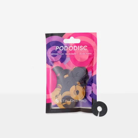Rezerve pentru disc pedichiură cu înclinație Pododisc Staleks Pro M, 50 buc, 100 gr
