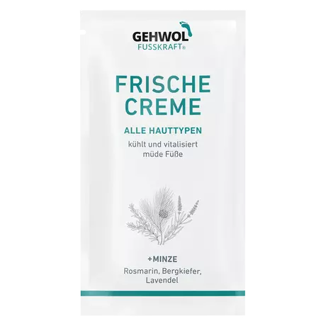 Mostră GEHWOL FUSSKRAFT® MINT balsam cu efect răcoritor de mentă, 5 ml