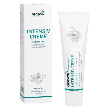 Cremă intens hidratantă pentru piele uscată și aspră GEHWOL FUSSKRAFT®, 75 ml