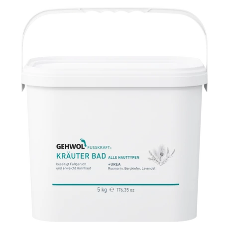 Sare de baie cu uree și plante medicinale GEHWOL FUSSKRAFT®, 5 kg
