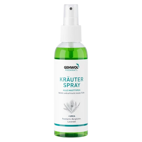 Spray loțiune cu uree pe bază de plante medicinale GEHWOL FUSSKRAFT®, 150 ml