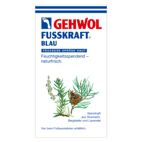 Mostră GEHWOL FUSSKRAFT® BLUE pentru piele uscată și aspră, 5 ml