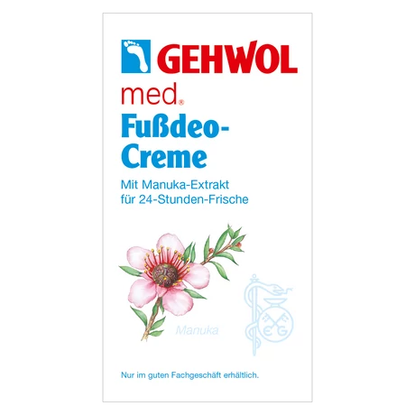 Mostră cremă deodorantă pentru picioare GEHWOL med, 5 ml