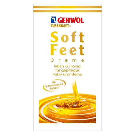 Mostră cremă cu lapte și miere GEHWOL FUSSKRAFT® Soft Feet Cream, 5 ml