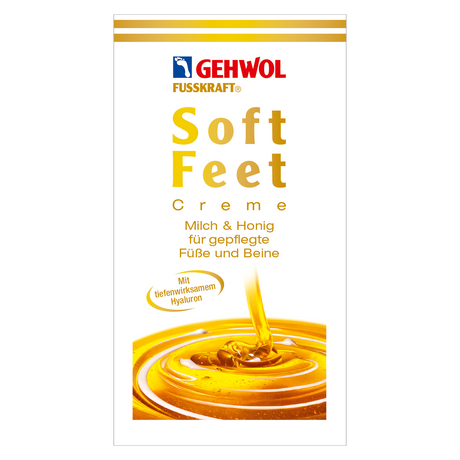 Mostră cremă cu lapte și miere GEHWOL FUSSKRAFT® Soft Feet Cream, 5 ml