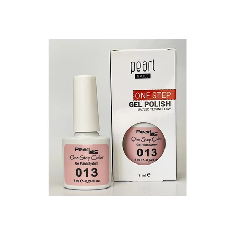 Oja semipermanenta 3 in 1 One Step Color Pearl Nails Nude 013