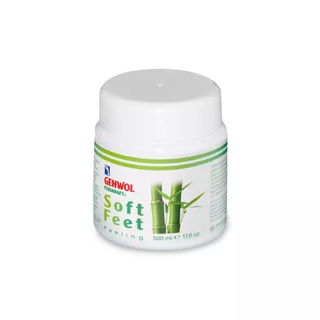 Exfoliant cu bambus și jojoba GEHWOL FUSSKRAFT® Soft Feet Scrub, 500 ml