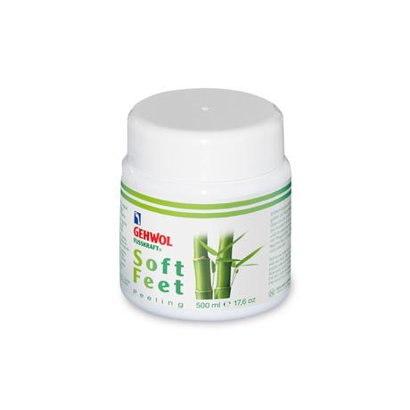 Exfoliant cu bambus și jojoba GEHWOL FUSSKRAFT® Soft Feet Scrub, 500 ml