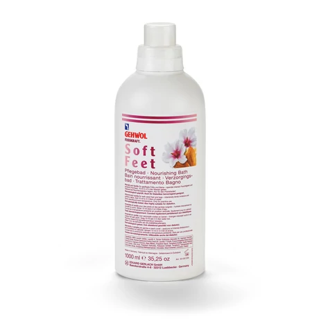Esență pentru băi de picioare GEHWOL FUSSKRAFT® Soft Feet Nourishing Bath, 1000 ml