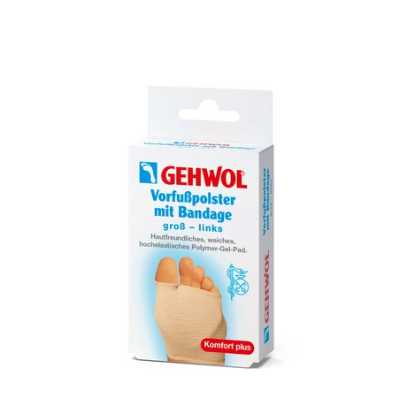 Perniță metatarsiană cu bandaj GEHWOL, L Stânga