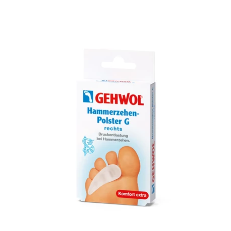 Pernă pentru deget în ciocan G GEHWOL - drept, 1 buc