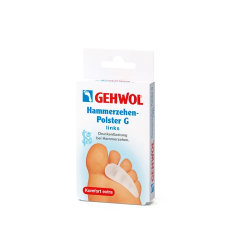 Pernă pentru deget în ciocan G GEHWOL - stâng, 1 buc