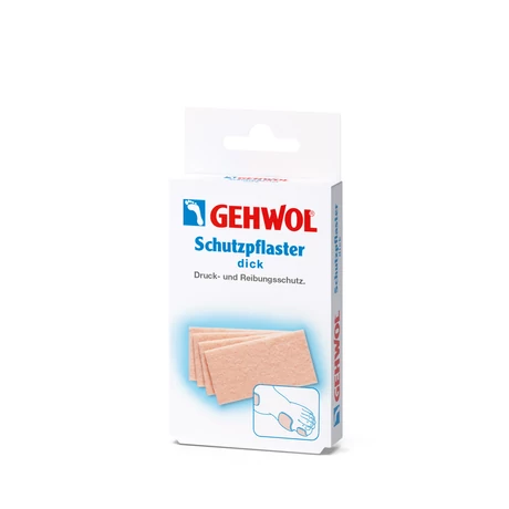 Plasture de protecție gros, care poate fi tăiat la dimensiunea dorită GEHWOL - 4 buc