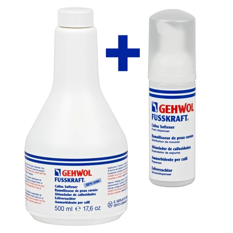 Spumă împotriva calusului cu uree GEHWOL FUSSKRAFT®, 500 ml