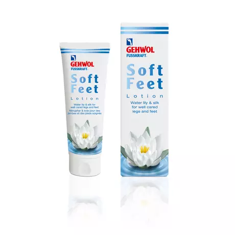 Loțiune cu nufăr și mătase GEHWOL FUSSKRAFT® Soft Feet Lotion, 125 ml