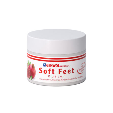 Unt pentru piele uscată GEHWOL FUSSKRAFT® Soft Feet cu rodie și moringa, 100 ml