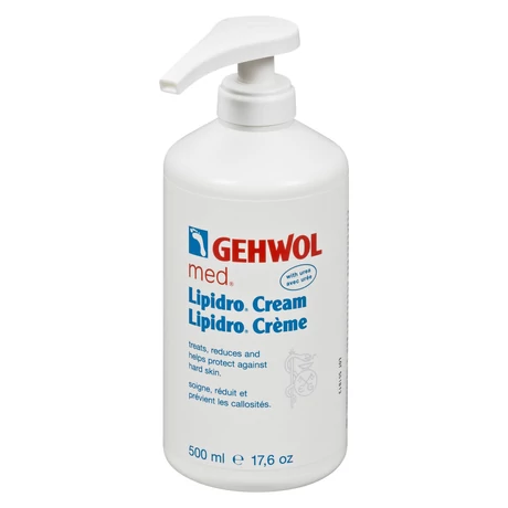Cremă cu uree Lipidro GEHWOL med, 500 ml