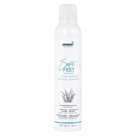 Spumă hidratantă cu aloe vera GEHWOL FUSSKRAFT® soft feet, 300 ml