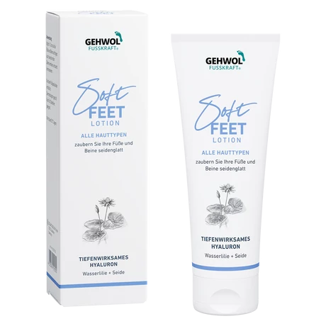 Loțiune cu nufăr și mătase GEHWOL FUSSKRAFT® Soft Feet Lotion, 125 ml