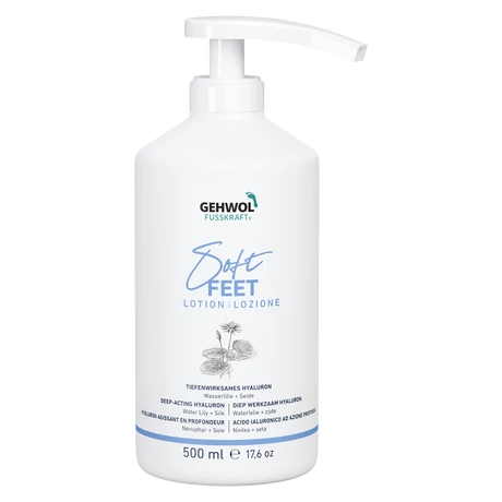 Loțiune cu nufăr și mătase GEHWOL FUSSKRAFT® Soft Feet Lotion, 500 ml