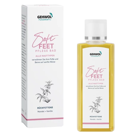Esență pentru băi de picioare GEHWOL FUSSKRAFT® Soft Feet Nourishing Bath, 200 ml