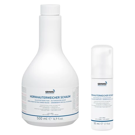 Spumă împotriva calusului cu uree GEHWOL FUSSKRAFT®, 500 ml