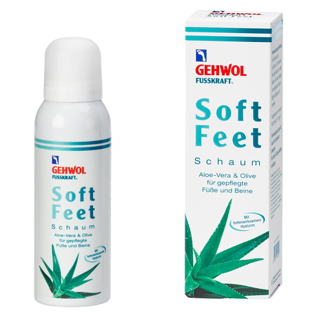 SPUMĂ HIDRATANTĂ CU ALOE VERA GEHWOL FUSSKRAFT® SOFT FEET, 125 ML