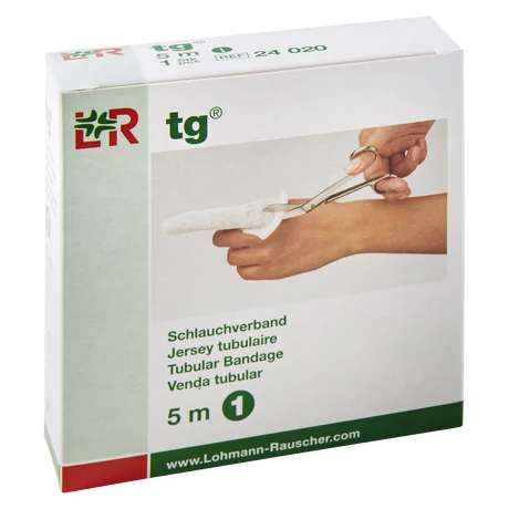 Bandaj tubular tg® Lohmann &amp; Rauscher, mărimea 1, 1,4 cm x 5 m