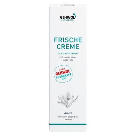 GEHWOL FUSSKRAFT® Cremă cu efect răcoritor de mentă, 75 ml