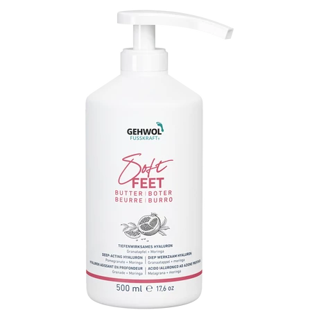 Unt pentru piele uscată GEHWOL FUSSKRAFT® Soft Feet cu rodie și moringa